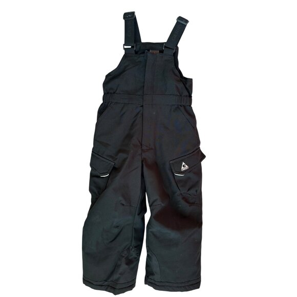 Gerry Size 4T Black Overall Insulated Snow Pants Unisex Excellent - Picture 1 of 10